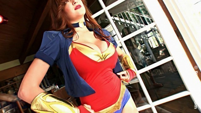 Tessa Fowler Wonder Woman 1 AI Upscale