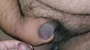 Chubby cocks cum together