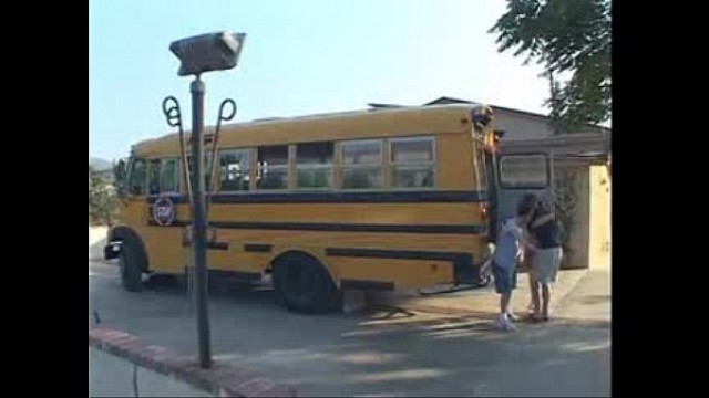 Ashley Blue - School Bus Girls 1