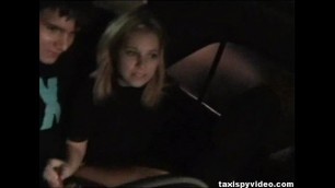 Fucking in the taxi