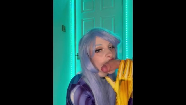 Teasing Nejire Hados Pussy and she Sucks Cock - my Hero Academia