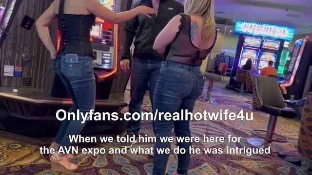 FFM Threesome with Stranger we Met at a Casino in Las Vegas