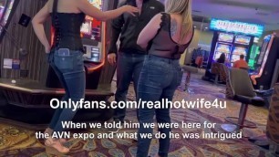 FFM Threesome with Stranger we Met at a Casino in Las Vegas