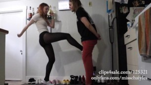 miss Chaiyles' Ballbusting Shoe Series EPISODE 9" Trailer | Ballbusting, CBT, Femdom